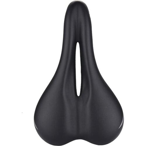 Mountain Bike Saddle Comfortable Silicone Cushion Breathable Saddle Shock-absorbing Wear-resistant Seat Riding Supplies Saddle