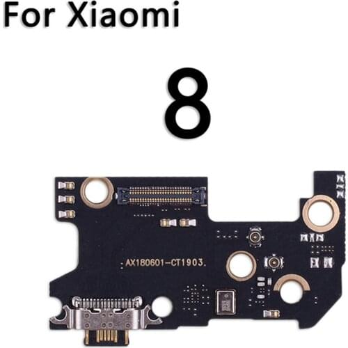 USB Charger Board Port Connector Mic PCB Dock Charging Flex Cable For XIAOMI 8
