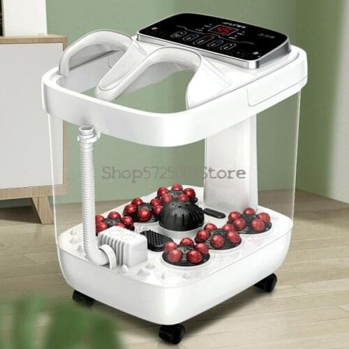 Foot Bath Full Automatic Heating Constant Temperature Foot Bath Household Small Electric Massage Foot Bath Over Leg Deep Bucket