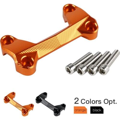 Handlebar Top Clamp CNC for KTM 390 125 200 Duke 2013-2020 Aluminium CNC Anodized Handle Bar Handlebar Clamp