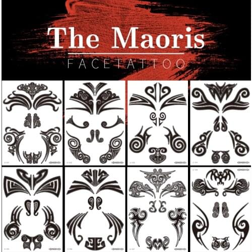 Temporary Tattoos Sticker Rocooart Men Favourite Coachella Festival Face Jewelry Waterproof Art Neck Tattoo Genuine