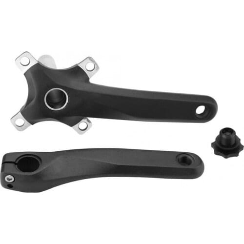 1 Pair Bicycle Crankset Crank Arm BCD 104mm 170 mm Crank Set Mountain Road Bike Alloy Crankset Repair Parts Bicycle Accessory