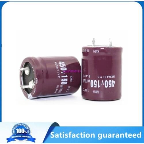 1pcs RK3 Good quality 450v150uf Radial DIP Aluminum Electrolytic Capacitors 450v 150uf Tolerance 20% size 25x30MM 20