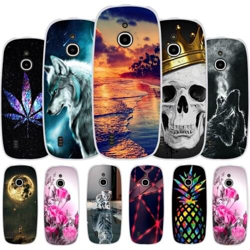 2.4" For Funda Nokia 3310 Case Silicone Soft TPU Back Cover For Nokia 3310 3G 4G Phone Case Cute Cover For Capa Nokia 3310 3g 4g
