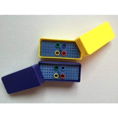 2pcs Dental Autoclave Disinfection Endo Box for burs Reamer & Gutta Percha point