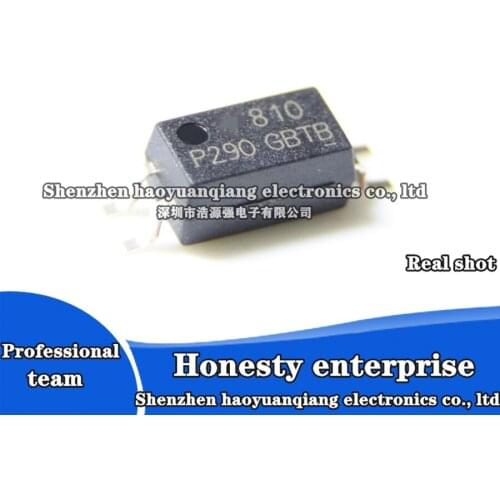 5pcs Genuine original TLP290-1GB screen printed P290 patch SOP-4 four-channel optical coupler