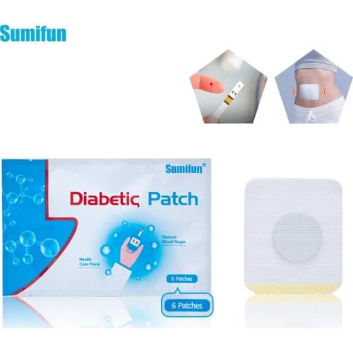 6/18/36Pcs Diabetes Herbal Sricker Diabetic Patch Diabetes Cure Lower Blood Glucose Treatment Sugar Balance Plaster K03201