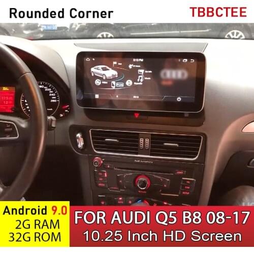 Android 9.0 2+32GB Car Multimedia Player For Audi Q5 8R 2008~2017 MMI 2G 3G RMC Stereo Radio GPS Navigation