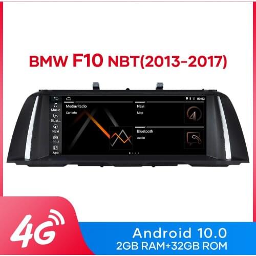 For BMW 5 Series F10 (2013-2017) NBT Android 10.0 Car Auto Radio Multimedia player GPS Navigation WIFI 4G Car Stereo