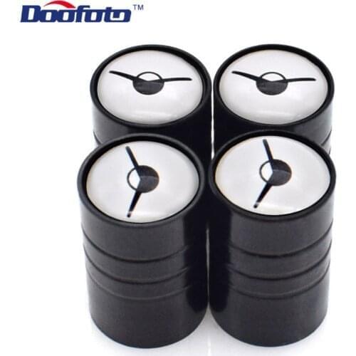 Doofoto Car Valve Caps Auto Wheel Tyre Tire Stem Cover For UAZ Hunter 469 452 3163 Patriot Accessories Car Styling Universal