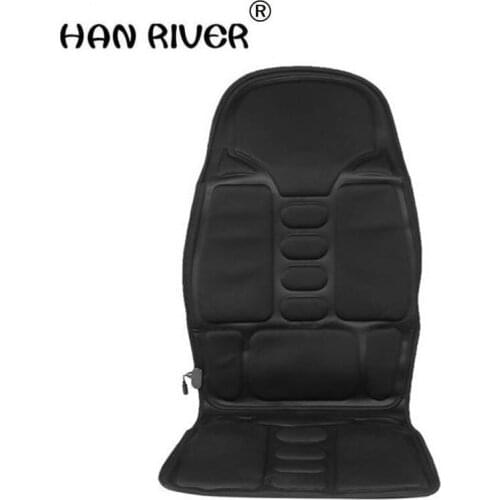 Neck Back Massage Heat Cushion Home Car Magnetic Field Lumbar Heat Vibrate Cushion Neck Massage Chair Massage Relaxation