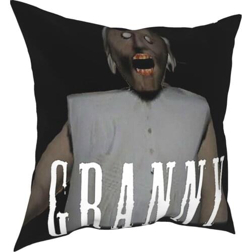 Mobile Horror Game Granny Pillow Case Cover Sofa Cushion Luxury Pillowcases 50X50 Cushion Cover 30X50