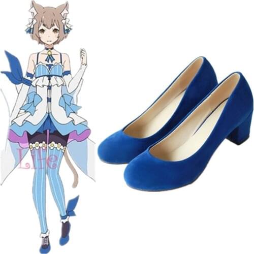 Re:Zero kara Hajimeru Isekai Seikatsu Argail Felix High Heel Cosplay Shoes size 33-43 halloween party shoes