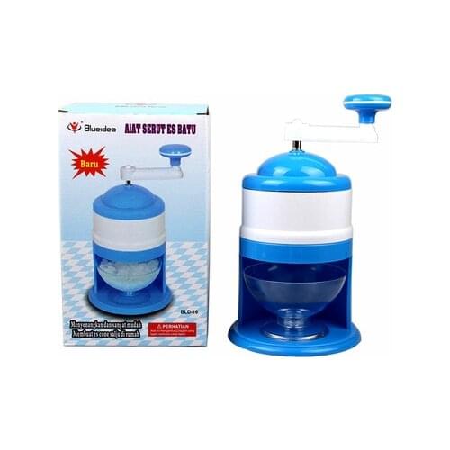 Handle DIY Ice Crusher Manual Multifunction Portable Ice slush Maker home Snow Cone Smoothie Ice Block Making Machine Ice Shaver