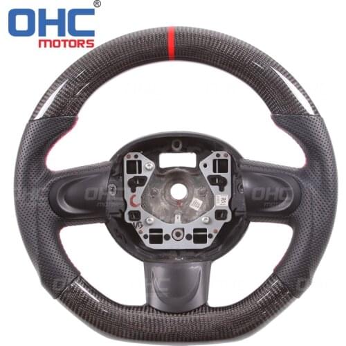 Carbon Fiber Steering Wheel Compatible with Mini R53