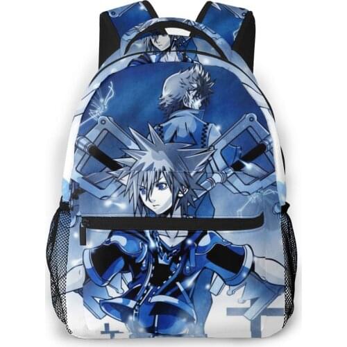 Kingdom Hearts Backpack for Girls Boys Travel RucksackBackpacks for Teenage school bag
