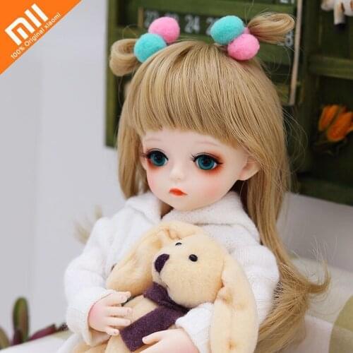 Xiaomi 30cm BJD Doll 25 Movable Joints Fashion Clothes Shoes Style Barbie Set BJD Simulation Doll Girl Birthday Gift Toy Doll