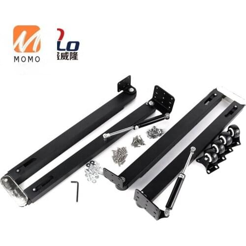 Save space wall mounted hidden fold up dining table mechanism leaf hardware