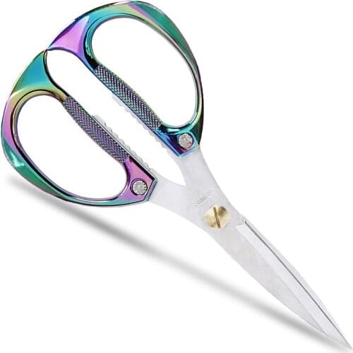 Heavy Duty Kitchen Scissors,7.5inches Stainless Steel Multi-Function Kitchen Shears with Zinc Alloy Handle, Kitchen Tools