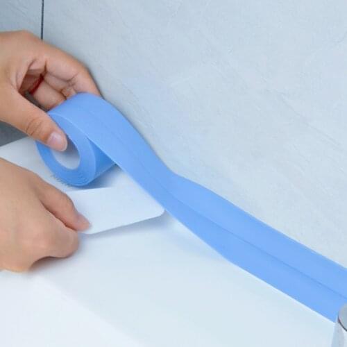 3.2m Bathroom Toilet Waterproof Mouldproof Tape Caulk Strip Sink Bath Sealing Strip Tape Waterproof Self Adhesive Sticker Tapes