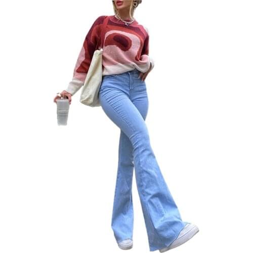 Женские джинсы клеш Zomight China At AliExpress