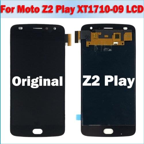 100% Tested Display For Motorola Moto Z2 Play XT1710-07 XT1710-01 XT1710-02 LCD Display Touch Screen Full Assembly Replacement
