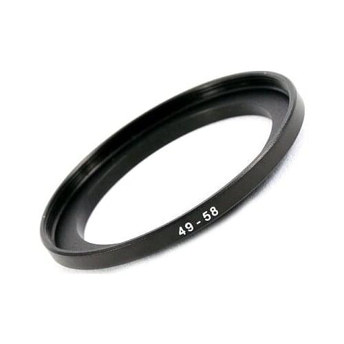49mm-58mm 49-58 mm 49 to 58 Step Up Filter Ring Adapter