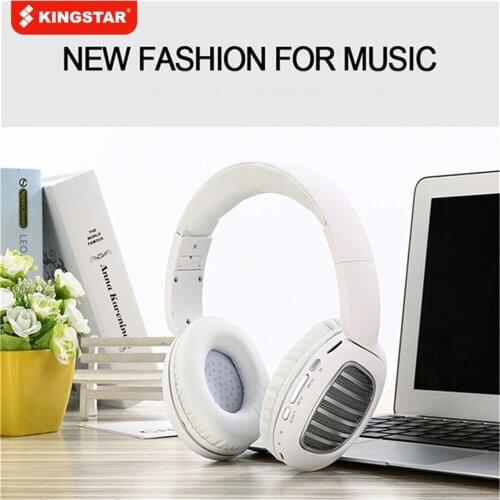 KINGSTAR Wireless Headphones Sport Bluetooth 5.0 Earphone Foldable Handsfree Gaming Headset Noise Cancelling Earbuds For Phone