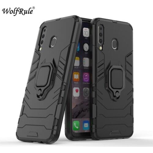 For Samsung Galaxy M30 Phone Case TPU Hard PC For Samsung M30 Case Ring Holder Stand Magnetic Armor Case For Samsung Galaxy M30