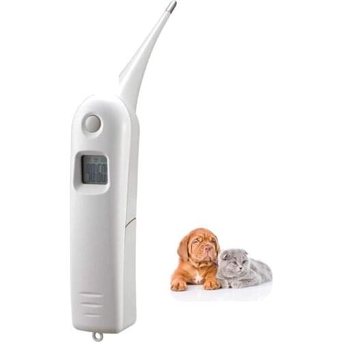 Animal Electronic Ehermometer Pet Thermometer Digital Thermometer Fast Rectal Thermometer for Dogs, Cats, Horse, Pigs& Sheep