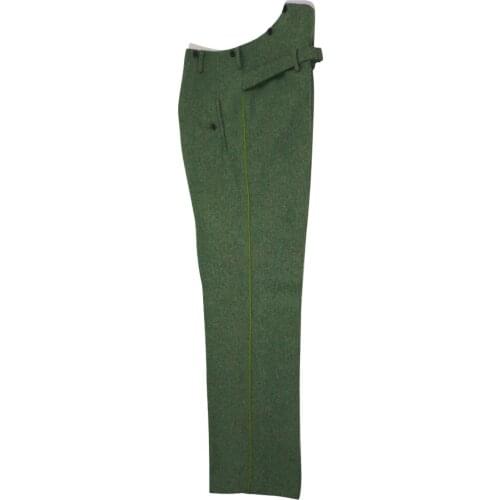 GUWJ-003 WWII German police officer waffenrock wool dress trousers