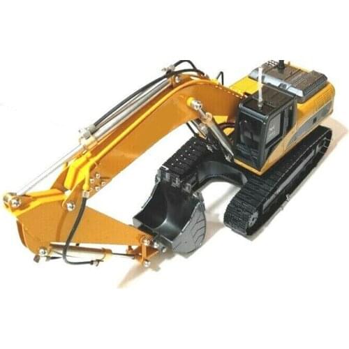 CUSTOM MADE RTR 1/18 FULL Metal Scale Hydraulic Excavator w / FSi6 2.4G rc toy for child christmas gift