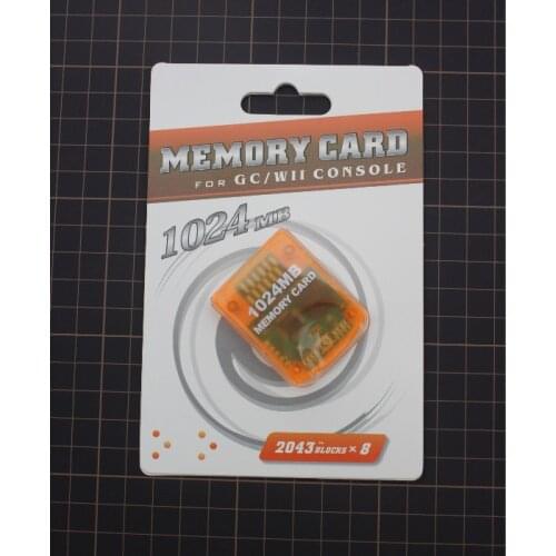 High Quality Memory Card 1024MB Saving GC Game Data For Nintendo Wii NGC Console