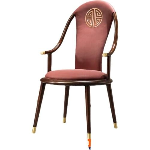 YL Chinese Style Solid Wood Dining Chair Leisure Chair Modern Simple and Light Luxury Study Study Chair Furniture
