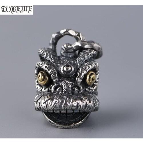 100% 925 Silver Pixiu Pendant Real 925 Sterling Power Pixiu Pendant Good Luck Wealth Pixiu Pendant
