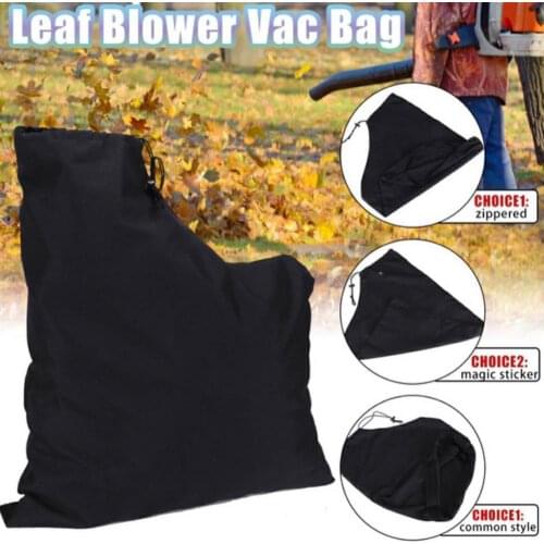 Leaf Blower Vacuum Solid Zippered Bag Oxford Vacuum Bag Waterproof Leaf Dust Storage Collection Bag Garden Cleaner Bag