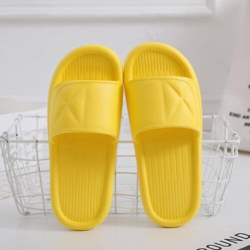 2021 Hot Sale EVA Ladies Slippers Mens Non-Slip Bathroom Casual Shoes Flip Flops Beach Couple Indoor Non-Slip Sandals