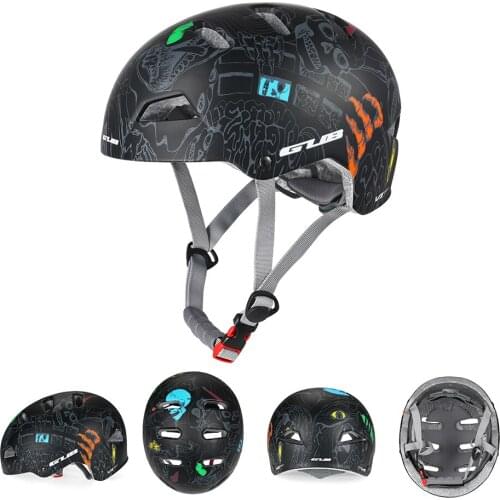 Ultralight Skating Helmet Cycling Skateboard Head Protective Gear Safety Hat Removable Liner Mountain Climbing Hiking Cap Head