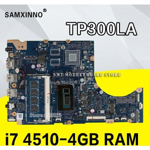 TP300LA Motherboard I7-4G For Asus Q302LA Q302L TP300LAB TP300L TP300LD TP300LJ laptop Motherboard TP300LA Mainboard