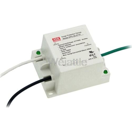 MEAN WELL original SPD-20-277P meanwell SPD-20 LED 20kA Surge Protection Device