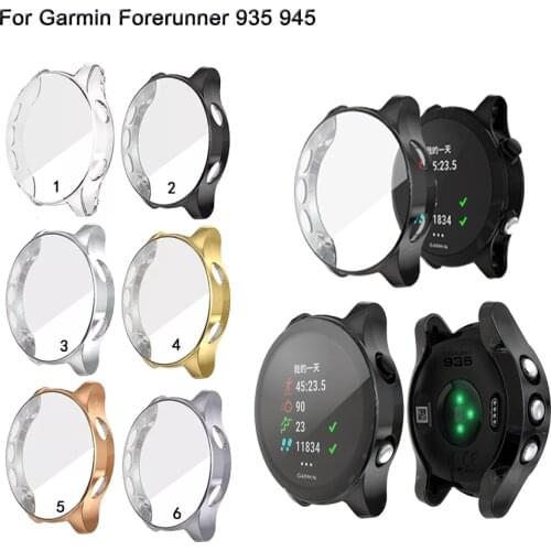 TPU Screen Protector Case Cover for Garmin Forerunner 935 945
