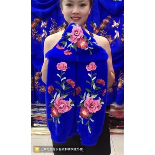 Women 2020 Autumn Winter Imitation Water Velvet Outwear New Female Hooded Loose Mink Sweater Coat Thicken Knit Cardigans A180