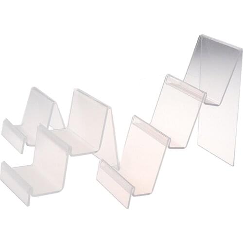 1Pc Transparent Display Shelf Mobile Wallet Glasses Multilayers Display Holder 3 Types