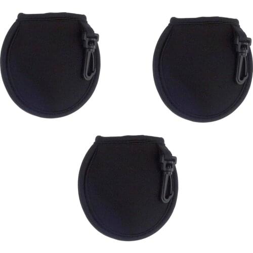 3 Pack Portable Pocket Golf Ball Washer Golf Ball Cleaner Pouch