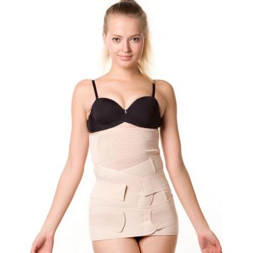 3 Pieces/Set Pregnant Woman Postpartum Recovery Belt Pregnancy Girdle Tummy Slim Slimming Waist Belly Band Shapewear