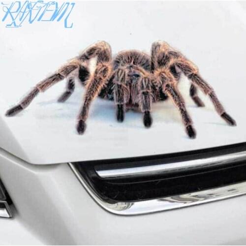 3D Car Sticker Animals Bumper Spider Gecko Scorpions For Alfa Romeo 147 156 159 Alfetta Berlina Brera giulietta