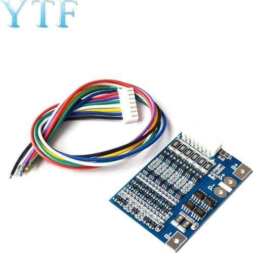 6S 22.2V 25.2V Lithium Battery Protection Board 18650 Li-ion Lipo Overcharge Overdischarge Protect Circuit BMS Balance Function