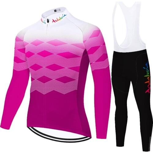 Andalucia Summer Spirng Jersey Mallot Verano Equipos Tricota Maillot Cyclisme Homme Hombre Ropa Ciclismo Completo Ciclismo