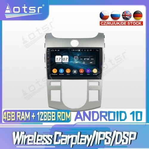 Android 10 PX6 128G For KIA CERATO/FORTE 2008-2012 DVD GPS Navigation Auto Radio Stereo Video Multimedia Player HeadUnit 2din
