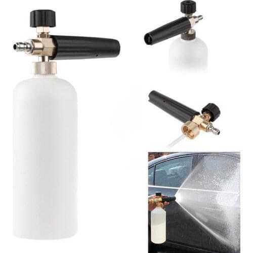Car Washer Snow Foam Lance 1000ml High Pressure Soap Foamer Cleaner Auto Washing Adjustable Nozzle Sprayer For Karcher K Series